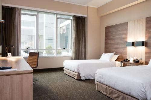 Habitación Doble Estándar - 2 camas del hotel Mercure Concepción. Foto 5