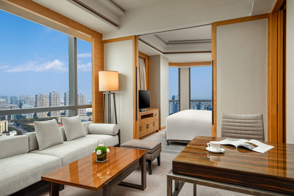 Suite superior, 1 cama de matrimonio grande, en esquina del hotel Pullman Haining