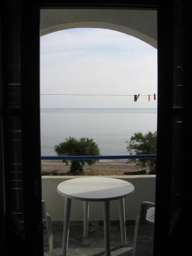 Habitación Doble con vistas al mar del hotel Kouros