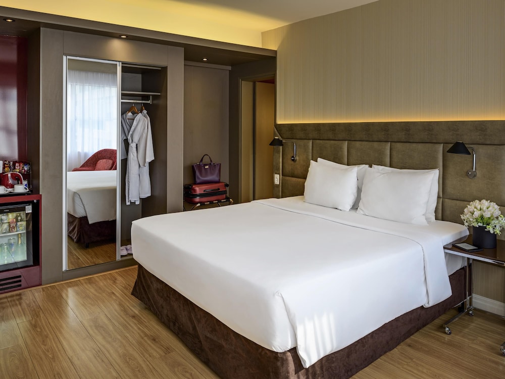 Habitación Privilege con una cama doble del hotel Mercure Sao Paulo Jardins. Foto 5