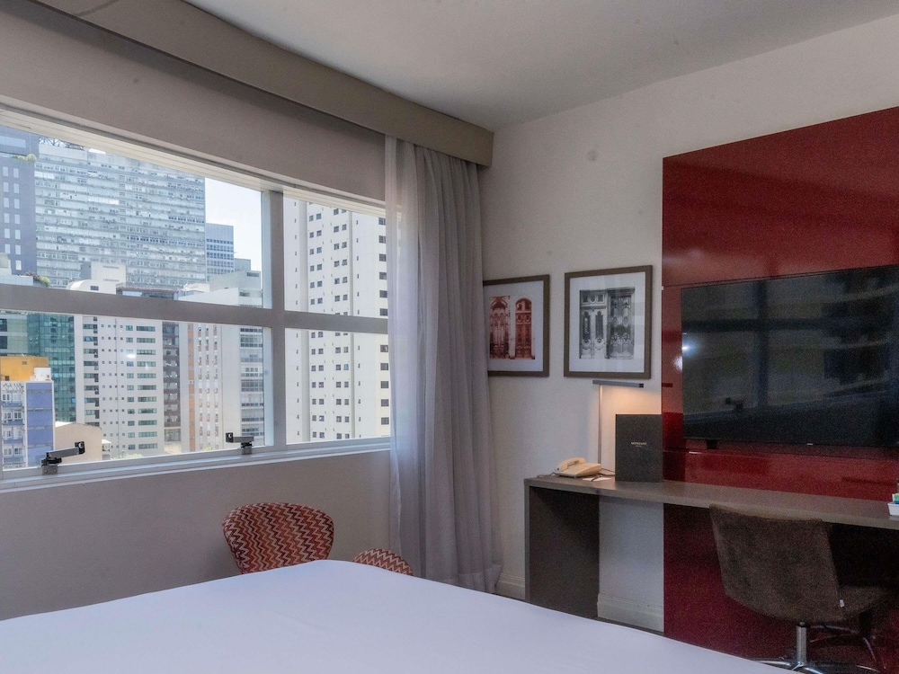 Habitación Standard para personas con necesidades especiales con 1 cama doble del hotel Mercure Sao Paulo Jardins. Foto 2