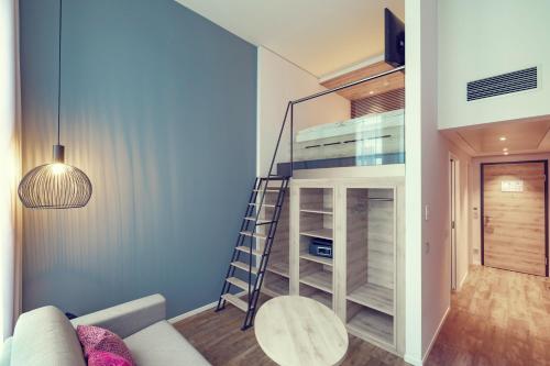 Habitación en Dúplex del hotel Roomz Vienna Prater. Foto 1