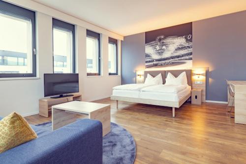 Suite Junior del hotel Roomz Vienna Prater. Foto 2