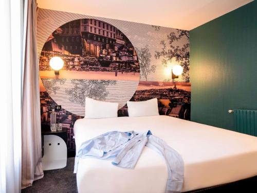 Habitación Doble Estándar del hotel Ibis styles Paris Montmartre Batignolles
