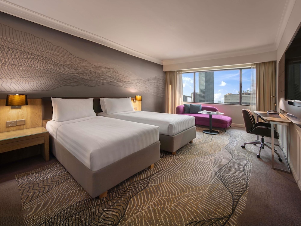 Habitación Deluxe con 2 camas individuales del hotel Novotel Kuala Lumpur City Centre