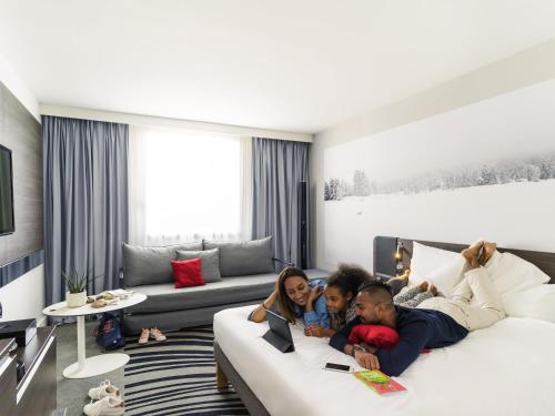 Habitación Executive Queen con sofá cama del hotel Novotel Paris Centre Gare Montparnasse