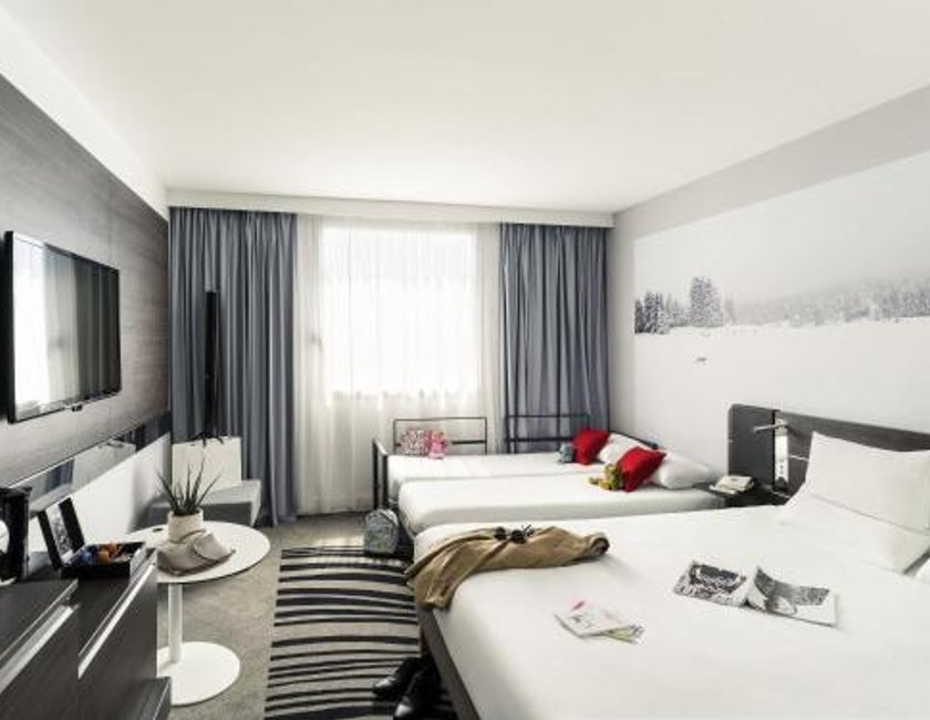 Habitación Executive Queen con sofá cama del hotel Novotel Paris Centre Gare Montparnasse