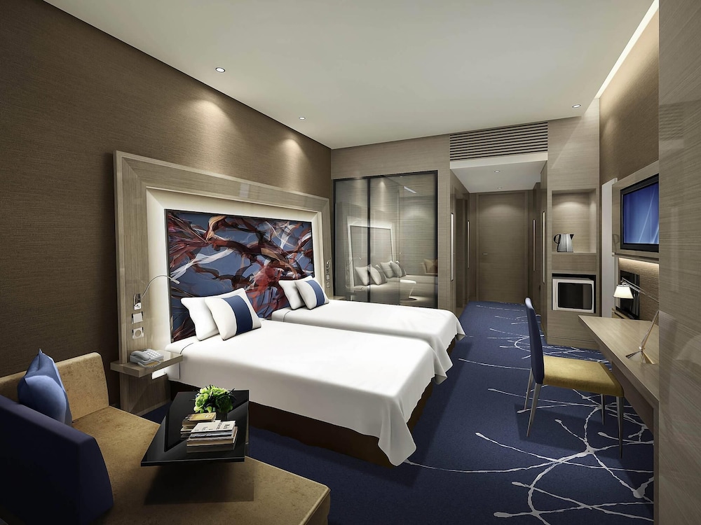 Habitación Premier con 2 camas individuales, Piso Premier del hotel Novotel Ningbo East