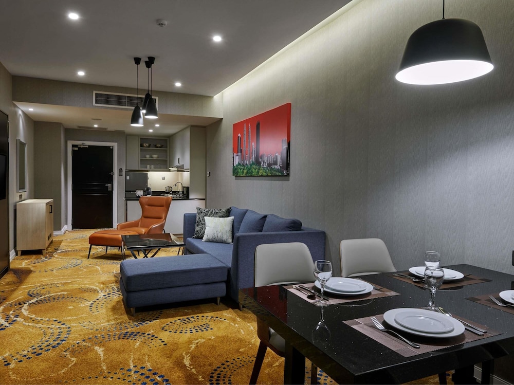 APARTAMENTO PREMIUM DE 1 DORMITORIO, 1 CAMA KING SIZE del hotel Pullman Kuala Lumpur City Centre and Residences
