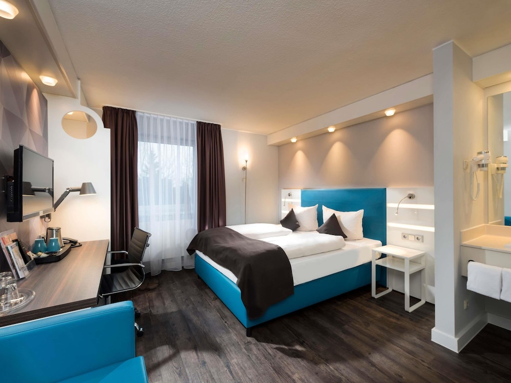 Habitación Estándar con 1 cama doble del hotel Ibis Styles Cologne Airport