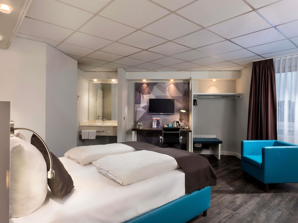 Habitación Superior con 1 cama doble del hotel Ibis Styles Cologne Airport