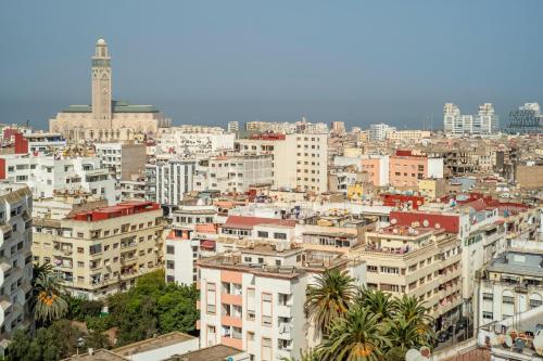 Habitación Doble Premium con vistas al mar del hotel Barcelo Anfa Casablanca. Foto 3