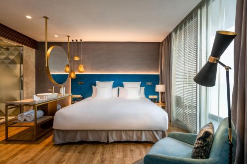 Habitación Doble Premium con vistas al mar del hotel Barcelo Anfa Casablanca. Foto 5