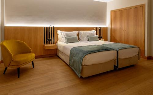 Habitación Doble - 2 camas del hotel Santa Eufémia Covilhã. Foto 1