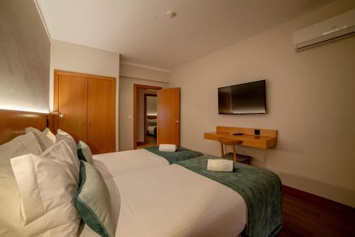 Habitación Familiar del hotel Santa Eufémia Covilhã