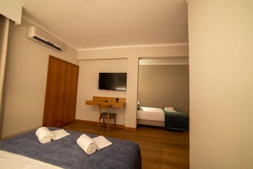 Habitación Familiar del hotel Santa Eufémia Covilhã. Foto 8