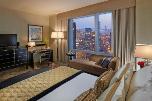 Habitación Premier King con vista a Central Park del hotel The Mandarin Oriental