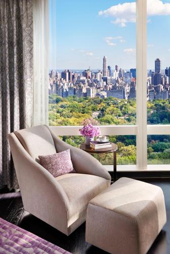 Suite Premier King con vista al Central Park del hotel The Mandarin Oriental