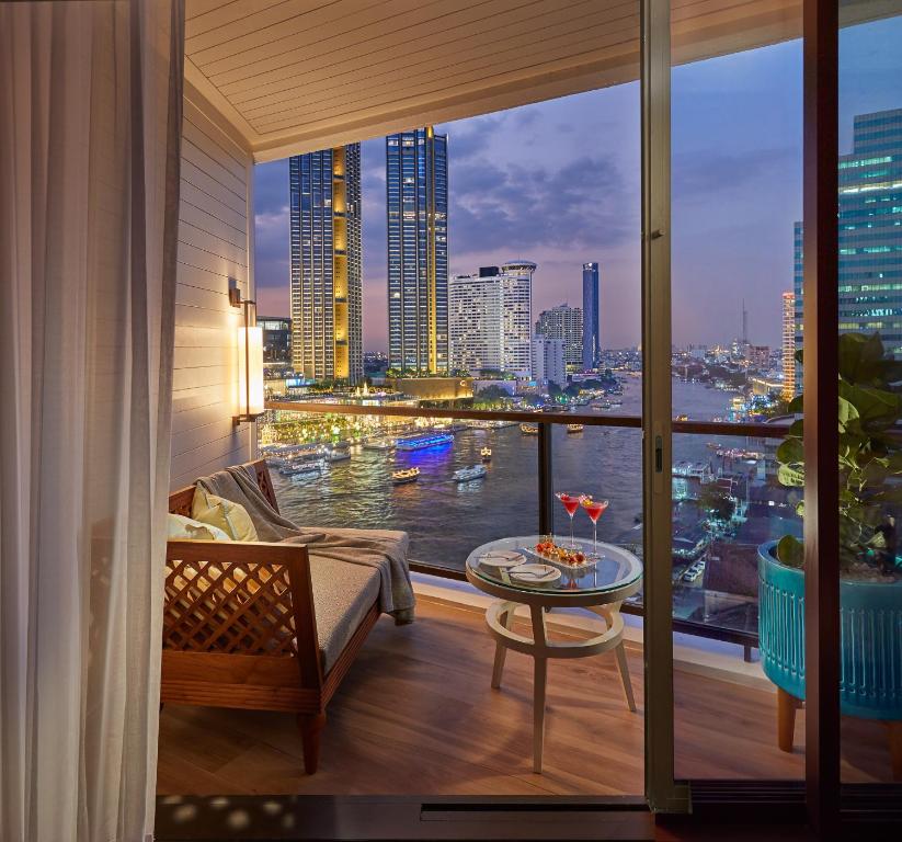 Habitación doble Lujo Balcón o Terraza del hotel Mandarin Oriental, Bangkok
