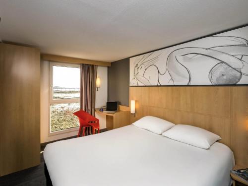 Habitación Estándar con vistas al mar - 1 cama doble del hotel Ibis Roscoff Bord De Mer