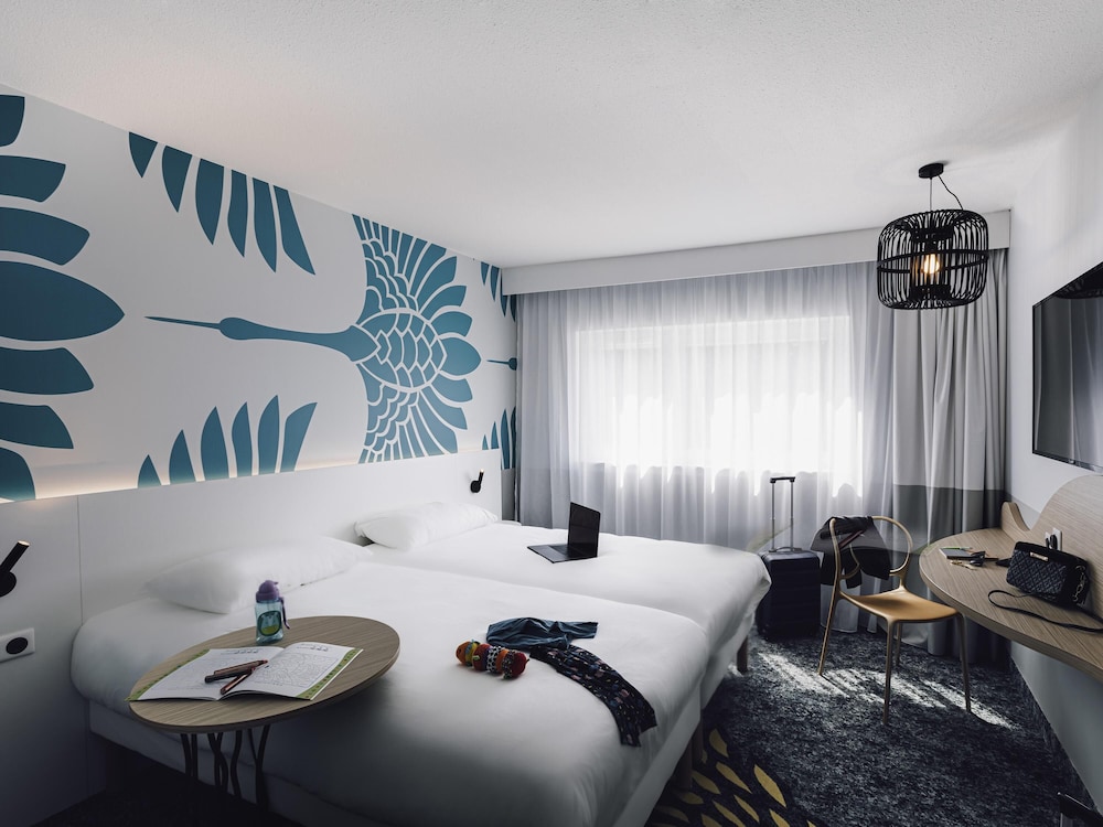 Habitación estándar con 2 camas individuales del hotel Ibis Styles Nancy West Laxou. Foto 6