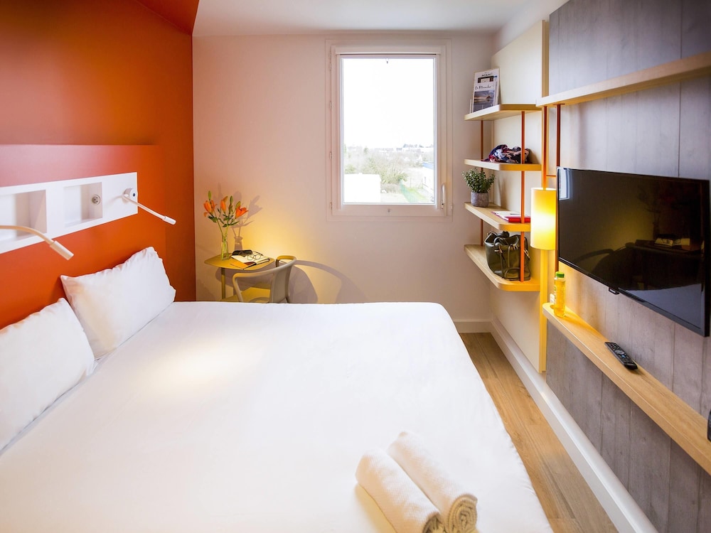 Doble - Habitación con 1 cama doble grande del hotel Ibis Budget Dieppe Centre Port