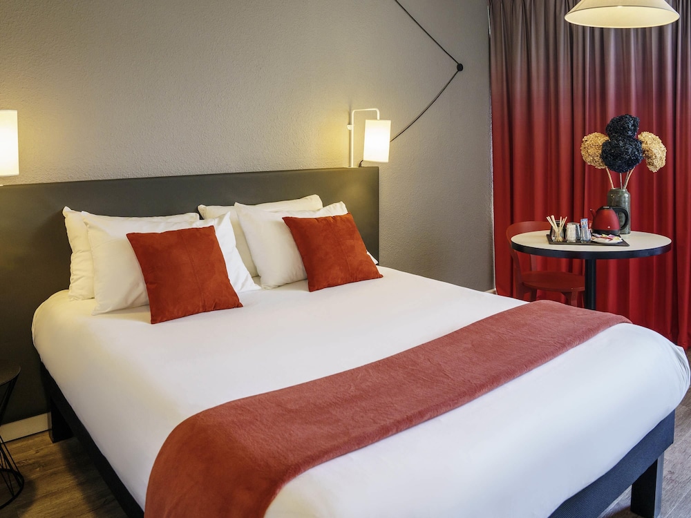 Habitación Standard con una cama doble del hotel Ibis Ales Centre Ville
