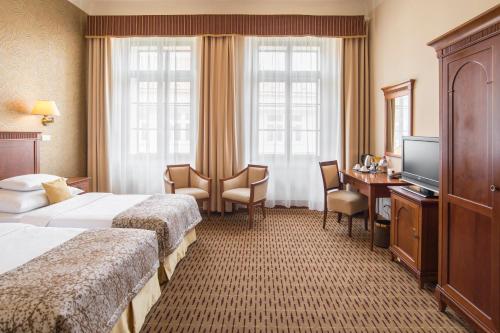 Habitación Doble Superior - 1 o 2 camas del hotel Majestic Plaza Prague. Foto 3