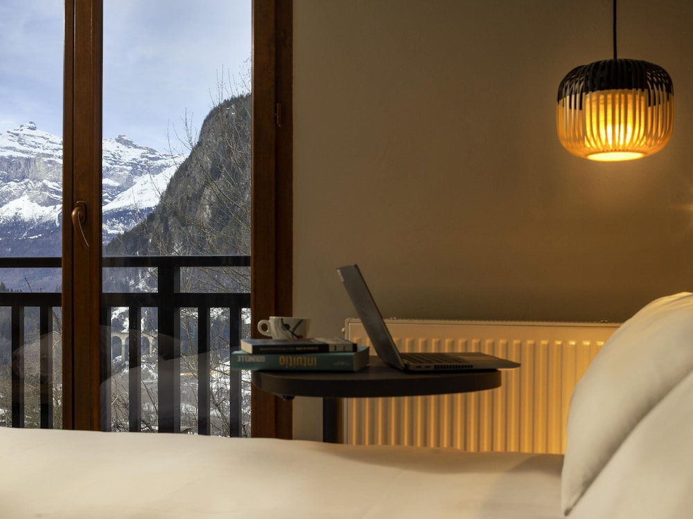 Habitación doble con cama doble o 2 camas individuales del hotel Ibis Styles Les Houches Chamonix. Foto 7