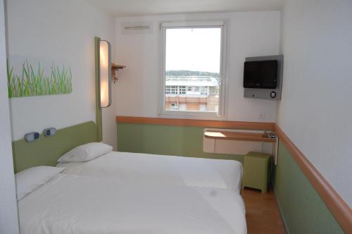 Habitación Doble - 2 camas del hotel Ibis Budget Marsella Vitrolles