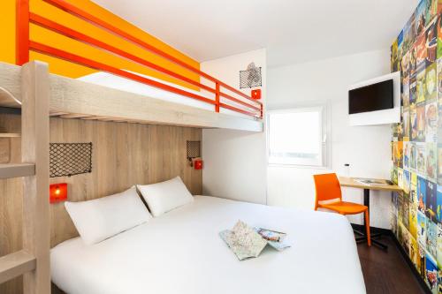 Habitación Break para máx. 3 viajeros – The Basics #ontheroad del hotel Hotelf1 Dole Jura. Foto 3