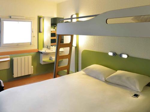 Habitación doble - 1 litera del hotel Ibis Budget Orléans Nord Saran. Foto 8