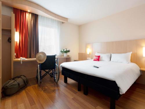 Habitación Estándar con 1 cama doble del hotel Ibis Nancy Centre Gare Et Congres
