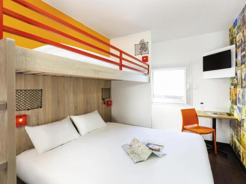 Break Room for 3 travelers del hotel f1 Cholet