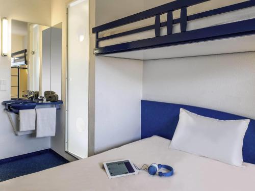 Habitación Doble con litera del hotel Ibis Budget Rochefort