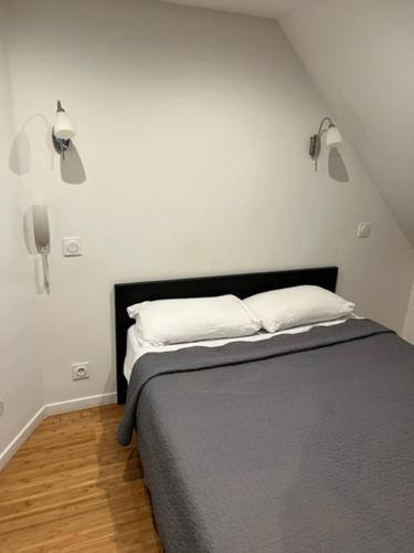 Habitación Doble con baño privado del hotel Luna Park