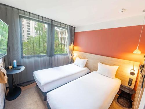Habitación Doble Estándar - 2 camas del hotel Ibis Styles Paris 16 Boulogne