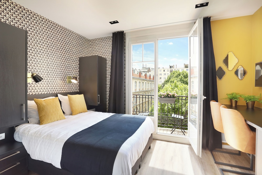 Estudio, balcón (Medium Studio with Kitchen) del hotel Yays Paris Zola By Numa