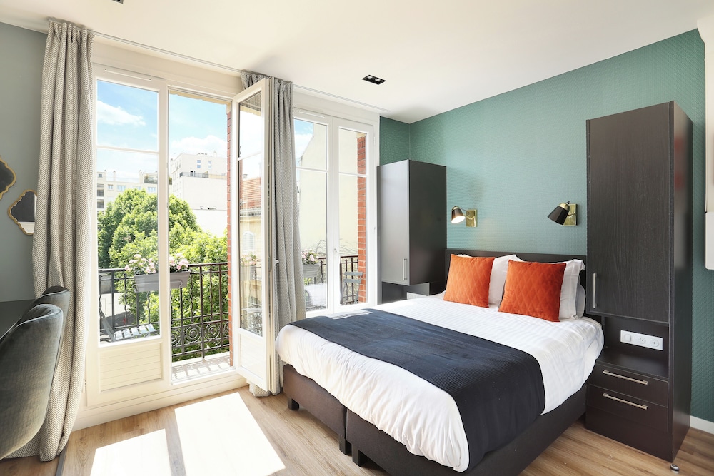 Estudio, balcón (Medium Studio with Kitchen) del hotel Yays Paris Zola By Numa. Foto 1