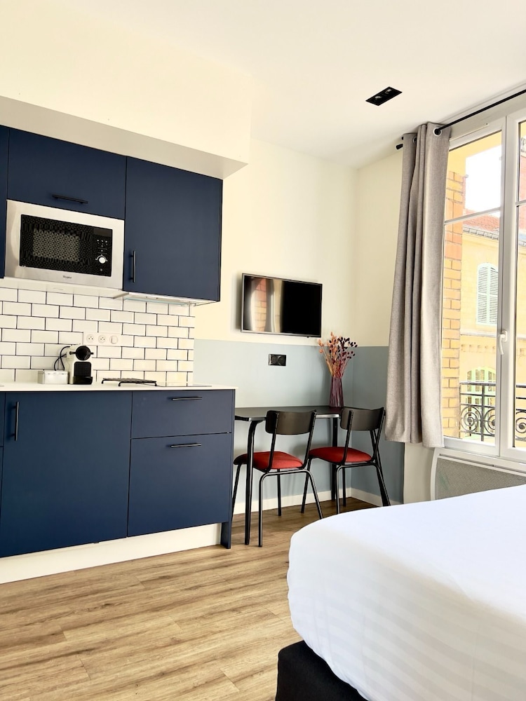 Estudio, cocina (Medium Studio) del hotel Yays Paris Zola By Numa. Foto 1