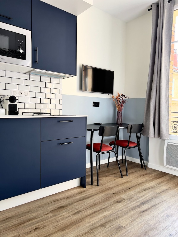 Estudio, cocina (Medium Studio) del hotel Yays Paris Zola By Numa. Foto 7