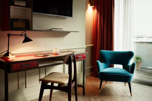 Habitación Amplia con vistas al jardín del hotel The Hoxton Paris. Foto 4
