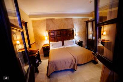 Habitación doble 2 camas del hotel Posada De Vallina By Mira. Foto 2