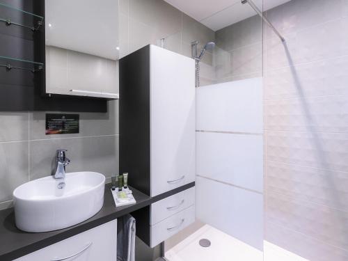 Estudio con terraza del hotel Aparthotel Adagio Bâle Mulhouse Aeroport