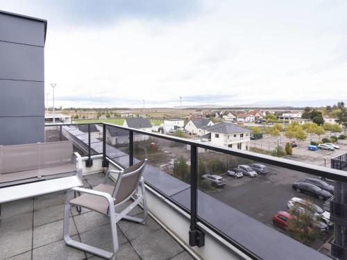 Apartamento de 1 dormitorio con terraza del hotel Aparthotel Adagio Bâle Mulhouse Aeroport. Foto 2