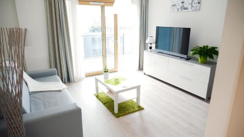 Apartamento de 1 dormitorio con terraza del hotel Aparthotel Adagio Bâle Mulhouse Aeroport. Foto 7