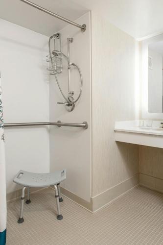 Estudio con cama extragrande y sofá cama del hotel Residence Inn Rochester West/greece. Foto 11