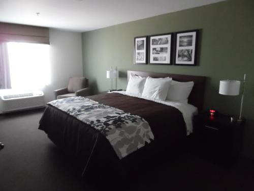 Habitación - 1 cama extragrande - No fumadores del hotel Sleep Inn and Suites Airport