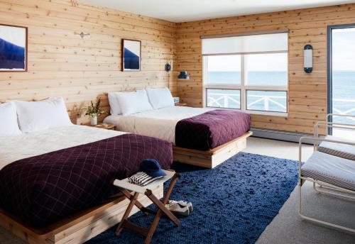 Habitación con 2 camas grandes - Adaptada para personas con discapacidad del hotel Sound View Greenport