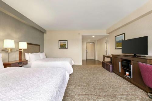 Habitación adaptada para personas con discapacidad auditiva - No fumadores - 2 camas dobles del hotel Hampton Inn Penn Yan